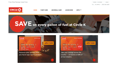 Desktop Screenshot of circlekfleetcards.com
